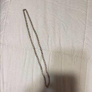 Gold and Silver Chain Necklace